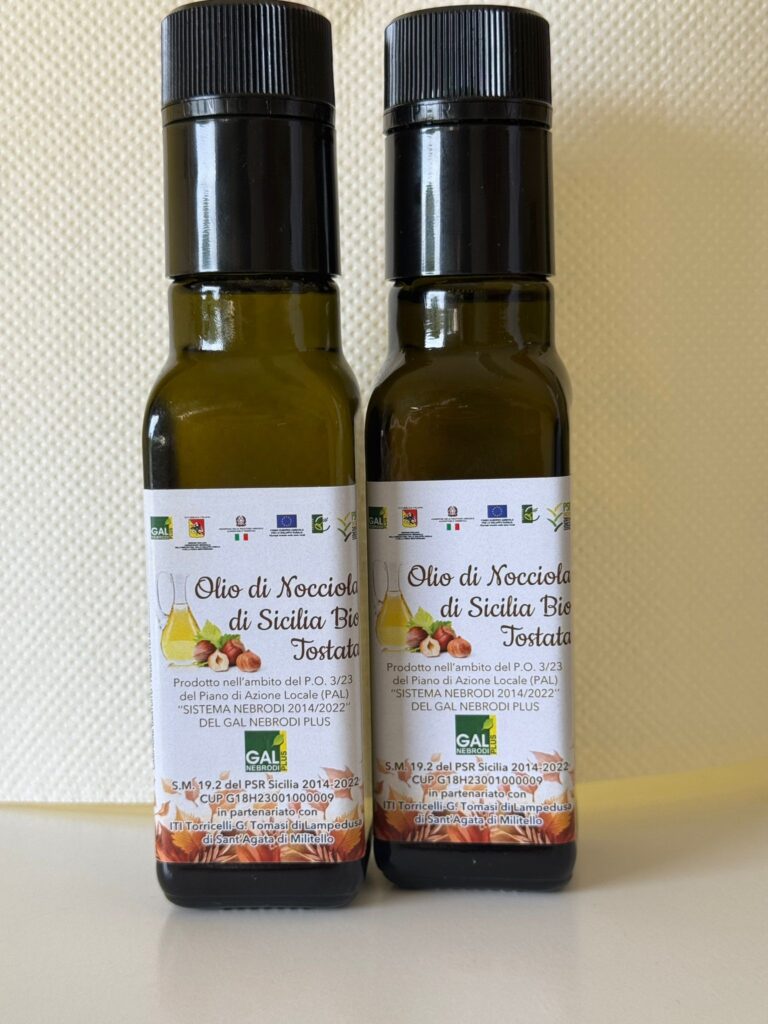 Olio nocciola di sicilia