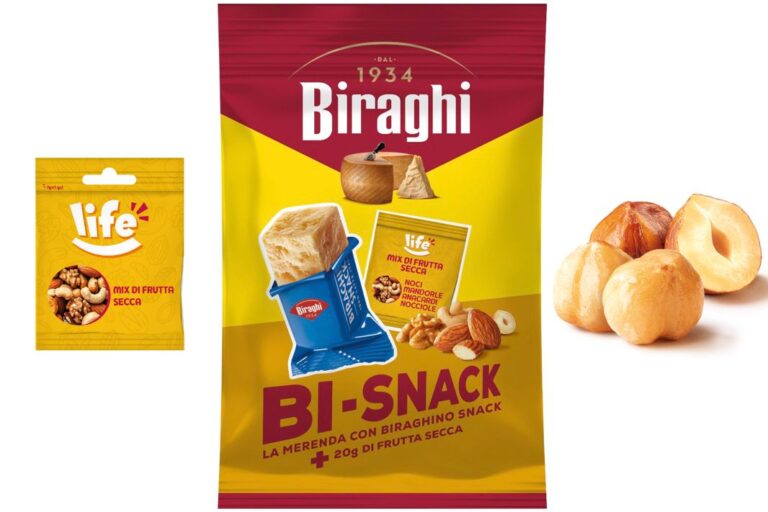 Nocciola snack nel bi snack Biraghi Life